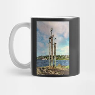 Swords in the Rock Mug